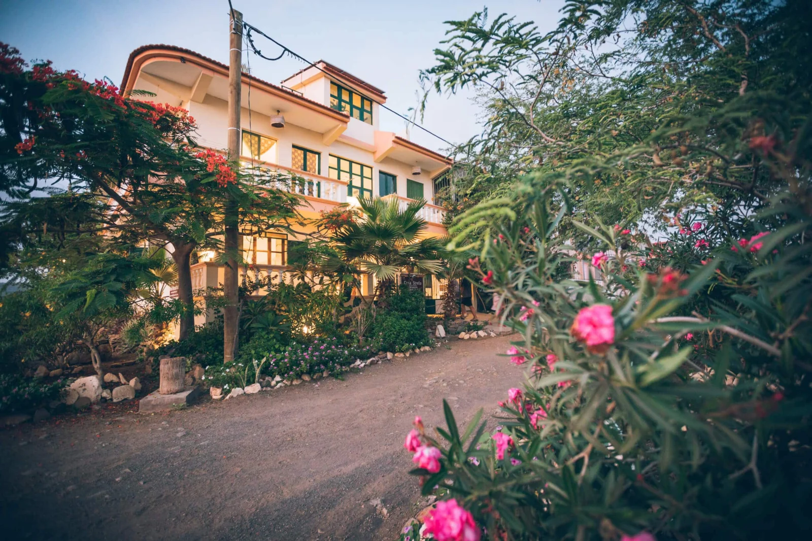 Casa Strela seen from the garden